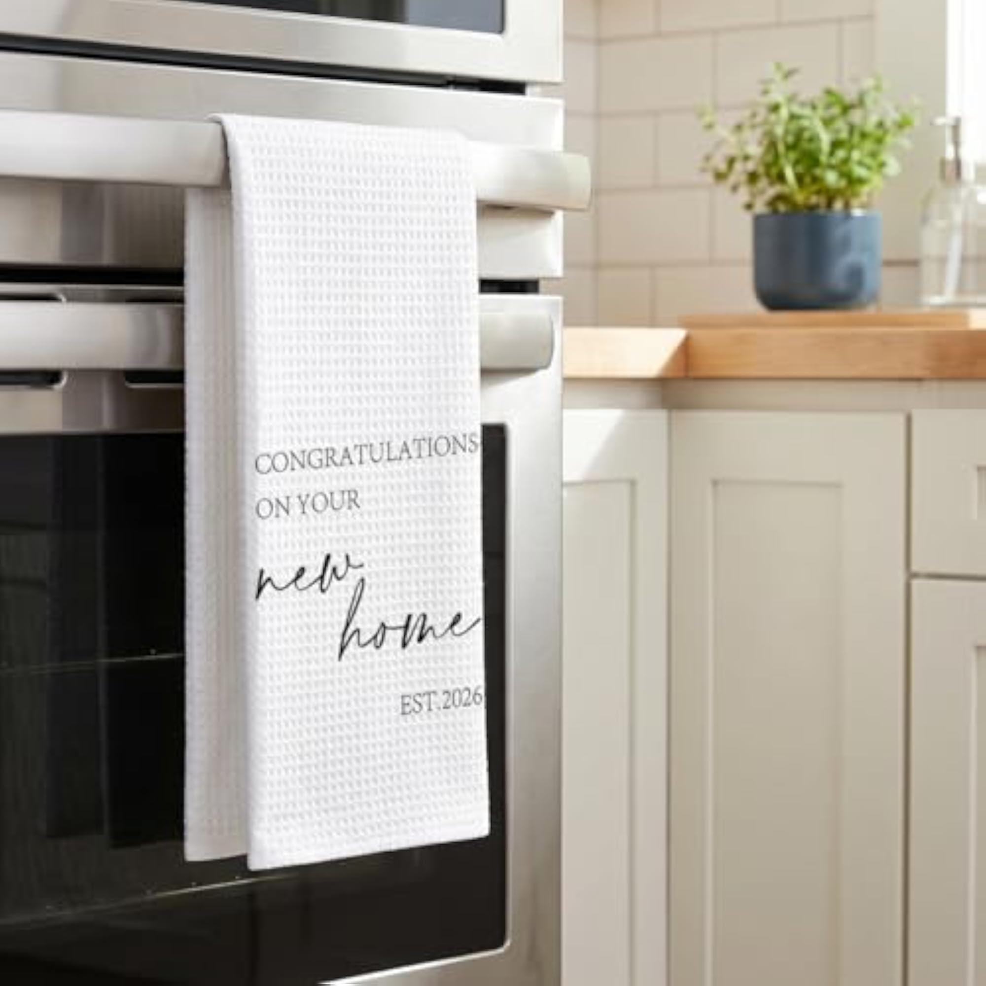 First Time Owners Home Kitchen Towels, Housewarming Gift